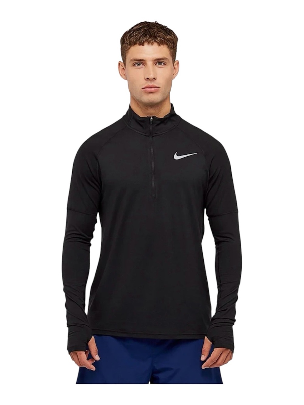 Nike Running Element 2.0 Dri-FIT 1/2-Zip Performance Top Men’s Black AH8973-010